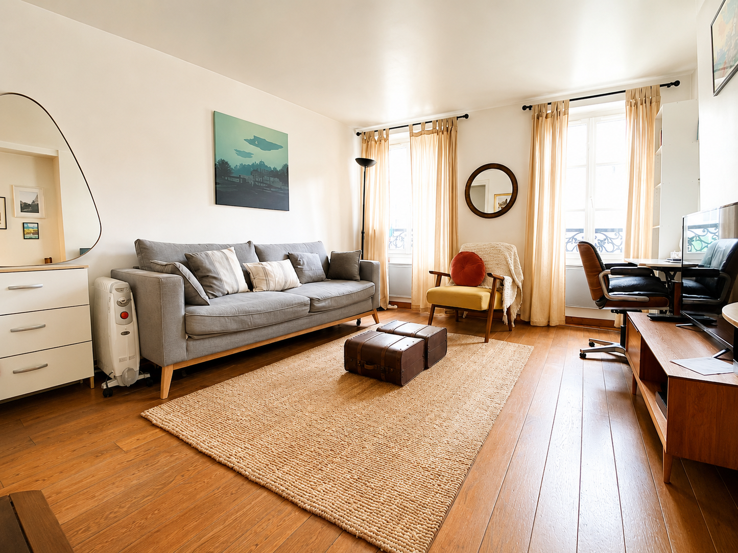 The Saint Eustache apartment